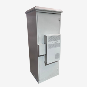 GABINETE OUTDOOR MIXTO CON 2 NIVELES BATERIA Y EQUIPOS CON AC