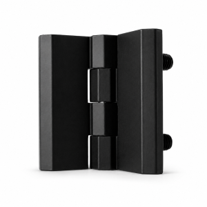 BISAGRA EXTERNA PLANA 60X60mm M8 COLOR NEGRO