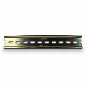 RIEL DIN METALICO PERFORADO 35X7,5X1,0 2mts